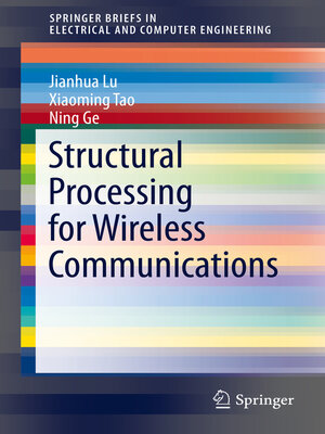 cover image of Structural Processing for Wireless Communications